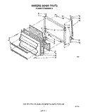FREEZER DOOR Diagram and Parts List for ET16AKXRWR2  Whirlpool Refrigerator