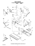 UNIT PARTS Diagram and Parts List for KBFS22EWBL5  KitchenAid Refrigerator