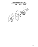 CONVECTION FAN Diagram and Parts List for KEDH207YBL1  KitchenAid Range