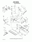UNIT PARTS Diagram and Parts List for KBFS20EVMS5  KitchenAid Refrigerator