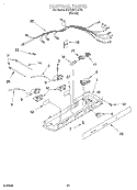 CONTROL, OPTIONAL Diagram and Parts List for 4KSRS27CHT00  KitchenAid Refrigerator