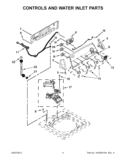 Part Location Diagram of W10552359 Whirlpool PANEL-CNTL