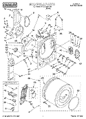 Part Location Diagram of 3406935 Whirlpool HARNS-WIRE