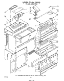 Part Location Diagram of 4179239 Whirlpool Panel, Bottom