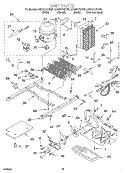UNIT Diagram and Parts List for GD22DCXHT02  Whirlpool Refrigerator