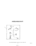 MISCELLANEOUS Diagram and Parts List for LA5360XSW1  Whirlpool Washer