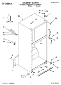 Part Location Diagram of 2314463 Whirlpool Use & Care Guide