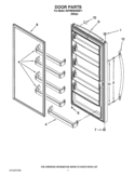 Part Location Diagram of 3-82597-002 Whirlpool HANDLE ASSEMBLY (INCLUDES ITEM 11)