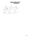 SECTION Diagram and Parts List for RC8430XAQ0  Whirlpool Cooktop