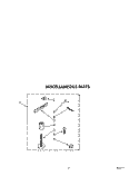 MISCELLANEOUS Diagram and Parts List for LA9680XWN0  Whirlpool Washer