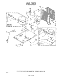 SECTION Diagram and Parts List for AD0482XP1  Whirlpool Dehumidifier