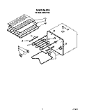 UNIT Diagram and Parts List for KEMI371TBL1  KitchenAid Microwave Oven Combo