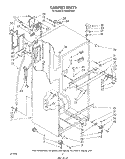 CABINET Diagram and Parts List for ET18HKXTF01  Whirlpool Refrigerator