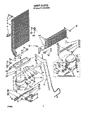 UNIT Diagram and Parts List for ET14AKXSW02  Whirlpool Refrigerator