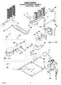Part Location Diagram of 2212998 Whirlpool RETAINER