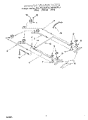 COOKTOP BURNER Diagram and Parts List for KGRT507FAL0  KitchenAid Range