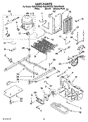 UNIT PARTS Diagram and Parts List for TS25AFXKT05  Estate Refrigerator