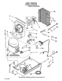 UNIT PARTS Diagram and Parts List for KUIC15PLXS2  KitchenAid Ice Maker