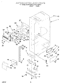 Part Location Diagram of 8170358 Whirlpool DUCT-AIR