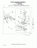 8318272 BURNER ASSEMBLY Diagram and Parts List for WGD5590VQ1  Whirlpool Dryer