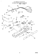 CONTROL Diagram and Parts List for KSRE27FHBT00  KitchenAid Refrigerator
