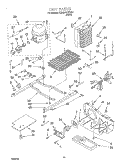 UNIT, OPTIONAL Diagram and Parts List for 6ED22PKXFW01  Whirlpool Refrigerator