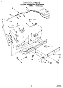 CONTROL Diagram and Parts List for 3ED22DQXBN02  Whirlpool Refrigerator