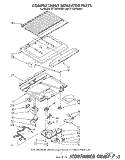 COMPARTMENT SEPARATOR Diagram and Parts List for ET14JKXWN01  Whirlpool Refrigerator