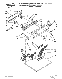 Part Location Diagram of 3397150 Whirlpool PANEL-CNTL