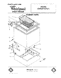 SECTION Diagram and Parts List for EH060FXKN5  Whirlpool Freezer