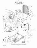 UNIT PARTS Diagram and Parts List for KUIC15PRTS4  KitchenAid Ice Maker