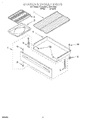 Part Location Diagram of 814396 Whirlpool PANEL-DRWR