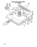 DOOR AND LATCH Diagram and Parts List for KUDJ230YAL2  KitchenAid Dishwasher