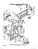 Part Location Diagram of 3355700 Whirlpool PANEL-CNTL