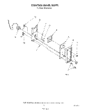 CONTROL PANEL Diagram and Parts List for SE950PERW1  Whirlpool Range
