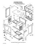 CHASSIS PARTS Diagram and Parts List for TGP305TQ2  Estate Range