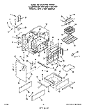 Part Location Diagram of 112948 Whirlpool Clip (4 Req)-All 24140A & 1A Models