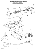 Part Location Diagram of 4164748 Whirlpool JUICER