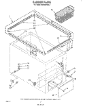 SECTION Diagram and Parts List for EH230FXLN2  Whirlpool Freezer