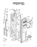 Part Location Diagram of 4317821 Whirlpool DISCONTINUED