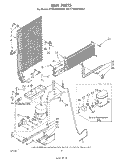 UNIT Diagram and Parts List for ET16JM1MWR1  Whirlpool Refrigerator