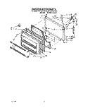 Part Location Diagram of 1116588 Whirlpool Panel, Freezer Door (Also Order Item 21) (Golden Harvest)