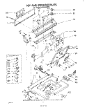 TOP AND CONSOLE Diagram and Parts List for LA5880XKW2  Whirlpool Washer