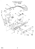 CONTROL, OPTIONAL Diagram and Parts List for 4YED22PQFN01  Whirlpool Refrigerator