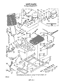 UNIT Diagram and Parts List for ED26MMXRWR0  Whirlpool Refrigerator