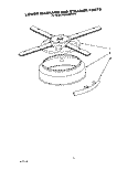 LOWER WASHARM AND STRAINER Diagram and Parts List for KUDI22HWWH0  KitchenAid Dishwasher