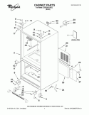 Part Location Diagram of 12827967 Whirlpool Tech Sheet