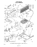 UNIT Diagram and Parts List for ET18MK1LWR0  Whirlpool Refrigerator