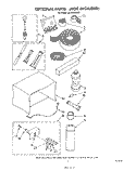 LIT/OPTIONAL Diagram and Parts List for AC10520M0  Whirlpool Air Conditioner