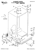 Part Location Diagram of 2261383 Whirlpool Use & Care Guide